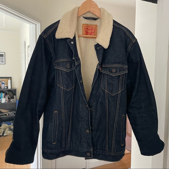 Levi’s Unisex Jacket Sherpa - Picture 4 of 12